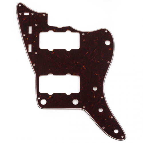 0 FENDER Pure Vintage Pickguard 65 Jazzmaster 13-Hole Mount Brown Shell 3-Ply