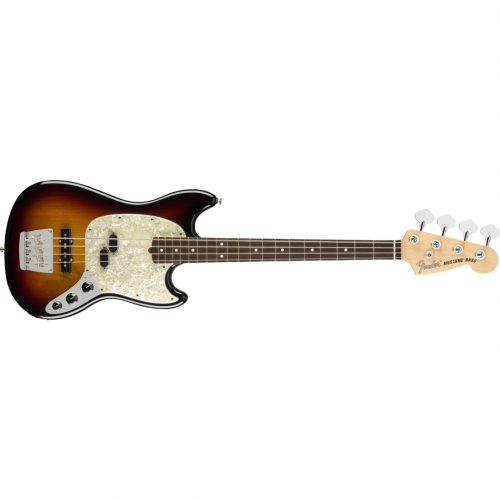 Fender American Performer Mustang Bass Rosewood 3 Color Sunburst Musical Store 2005
