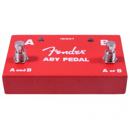 0 FENDER Fender 2-Switch ABY Pedal Red