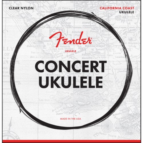 0 FENDER Concert Ukulele Strings Set of Four