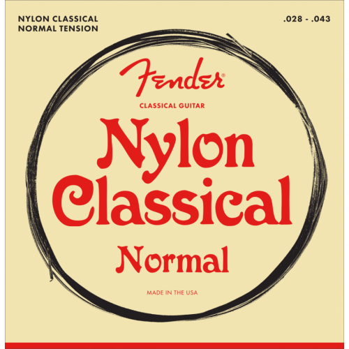 Fender Nylon Classical Strings 100 Clear/Silver
