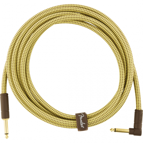 0 FENDER Deluxe Series Instrument Cable Straight/Angle 10 Tweed