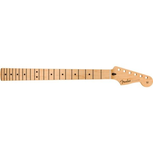 0 Fender Player Series Stratocaster Neck, 22 Medium Jumbo Frets, Maple, 9.5", Modern "C"