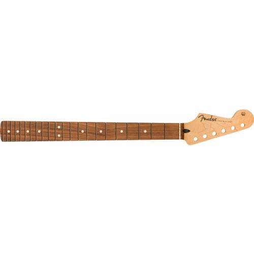 0 Fender Player Series Stratocaster Reverse Headstock Neck, 22 Medium Jumbo Frets, Pau Ferro, 9.5", Modern "C"