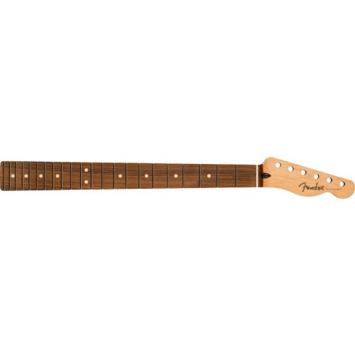 0 Fender Player Series Telecaster Neck, 22 Medium Jumbo Frets, Pau Ferro, 9.5", Modern "C"