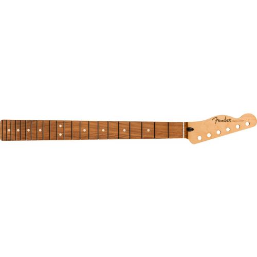 0 Fender Player Series Telecaster Reverse Headstock Neck, 22 Medium Jumbo Frets, Pau Ferro, 9.5", Modern "C"