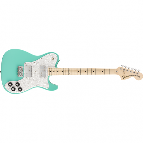 0 FENDER 2020 Limited Edition Traditional 70s Tele Deluxe Maple Fingerboard Seafoam Green