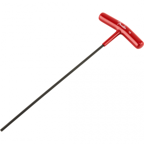 0 FENDER Truss Rod Adjustment Wrench T-Style 1/8 Red