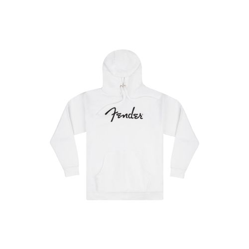 Fender Fender Spaghetti Logo Hoodie, Olympic White, XL