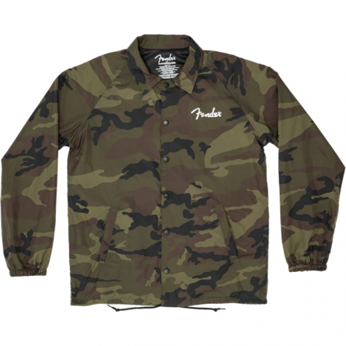 0 FENDER Camo Coaches Jacket L