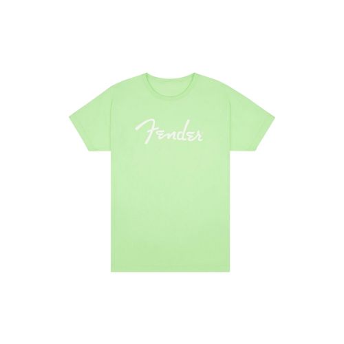 Fender Spaghetti Logo T-Shirt, Surf Green, M