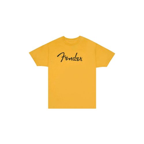 Fender Spaghetti Logo T-Shirt, Butterscotch, L