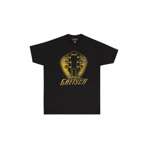 GRETSCH Gretsch Headstock Pick T-Shirt Black XL