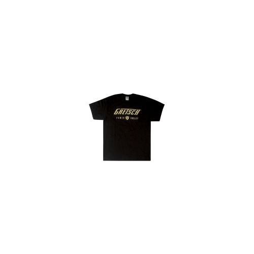 GRETSCH Gretsch Power & Fidelity Logo T-Shirt Black S