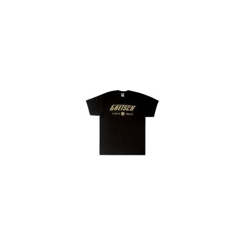 GRETSCH Gretsch Power & Fidelity Logo T-Shirt Black L