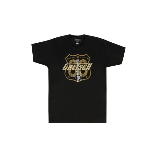0 GRETSCH Gretsch Route 83 T-Shirt Black XL