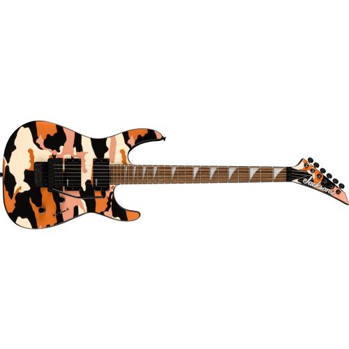 0 Jackson X Series Soloist SLX DX Camo, Laurel Fingerboard, Butterscotch Camo