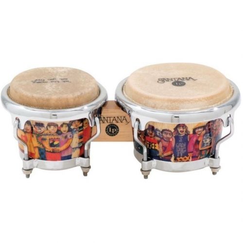 Latin Percussion LPM200-AW Bongos Mini Tunable 
