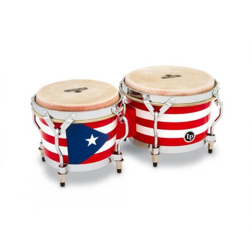 0 Latin Percussion M201-PR Bongos Matador Wood 