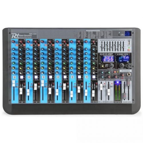 0 Power Dynamics pdm-s1604 stage mixer 16ch dsp/mp3