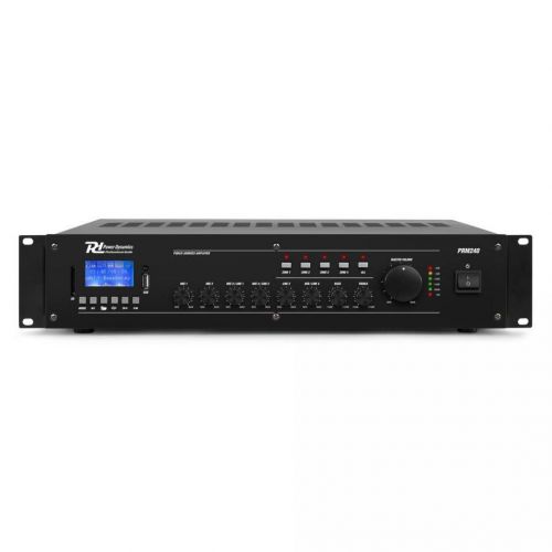 0 Power Dynamics prm240 100v 4z mixer-amplifier 240w