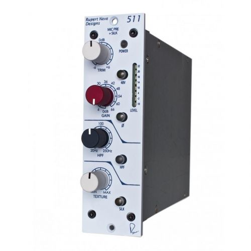 Rupert Neve Designs 511 Mic Pre con Swept HPF Variable Silk