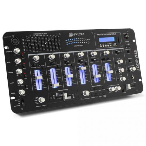 0 SkyTec stm-3007 6ch mixer led/mp3/bt 19