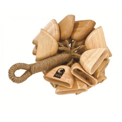 Toca Sound effects Wooden pod rattle for hand
