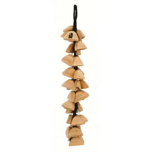 Toca Sound effects Wooden pod rattle on string