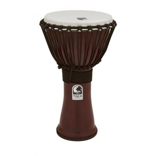 Toca Djembe Freestyle II Rope Tuned African Sunset