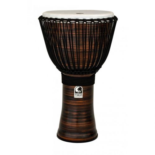 Toca Djembe Freestyle II Rope Tuned Spun Copper with Bag