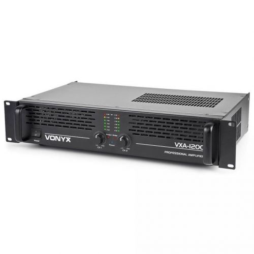 0 Vonyx pa amplifier vxa-1200 ii 2x 600w