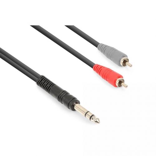 Vonyx cx328-1 cable 6.3 st.-2 rca m 1.5m