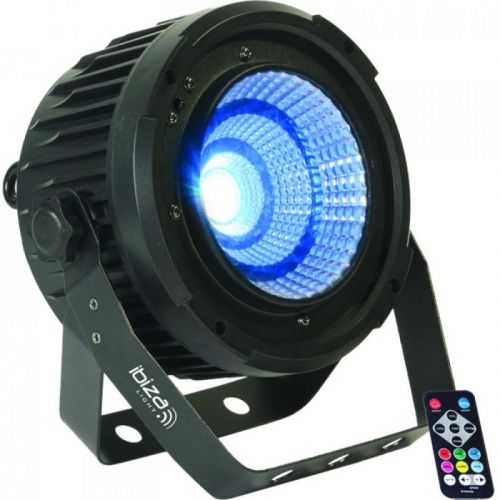 0 Ibiza PARLED50-COB Par Can with RGBWA COB LED 5-in-1 50W