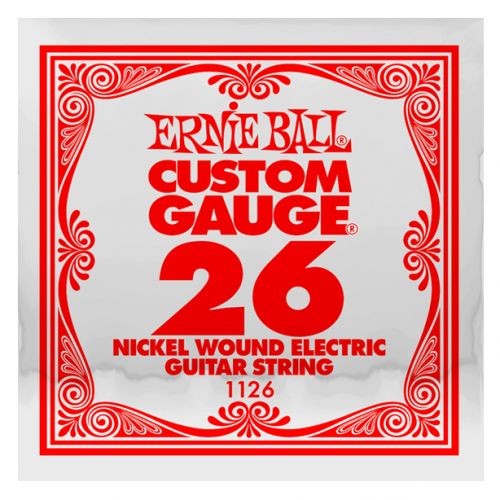 ERNIE BALL 1126 - Singola per Elettrica Custom-Gauge (026)