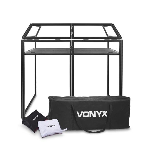 Vonyx DB3 Foldable Dj-booth System Pro Medium