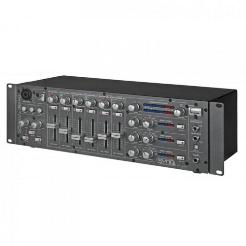 0 Synq SMI-84 PRO install mixer - 6 channels, 1 stereo zone, 3 mono zones