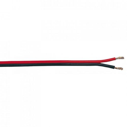 0 Tasker C102 (2x1.50 r/z) Speaker cable, flat: 2x1.50mm², red/bl, reel 100m