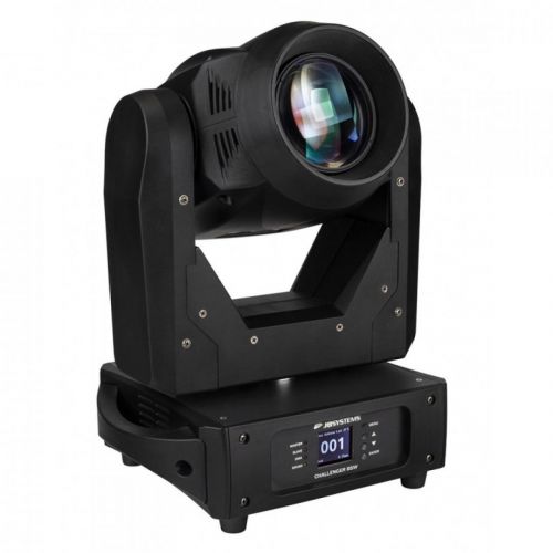 0 JB Systems CHALLENGER BSW LED Moving Head 150W Beam/Spot/Wash, motorized focus, zoom, 3 facet rotating prism