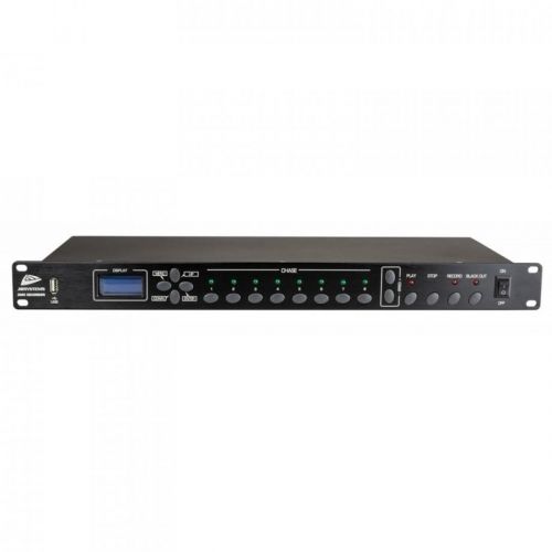 0 JB Systems DMX RECORDER User-friendly DMX recorder for playback of light show