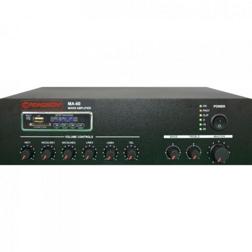 0 Rondson MA-30 Mixing Amplifier 30W, MP3, USB/SD, FM Tuner, Bluetooth