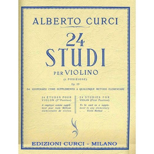 24 studi per violino 1 posizione