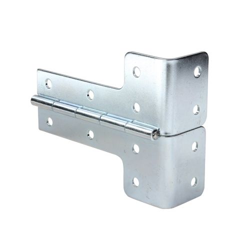 0 Adam Hall Hardware 2640-05 - Cerniera angolare in acciaio zincato Raggio Interno 5 mm