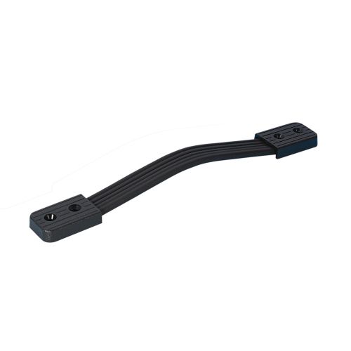 Adam Hall Hardware 3426 - Maniglia a Cinghia in Plastica Nera 300 mm