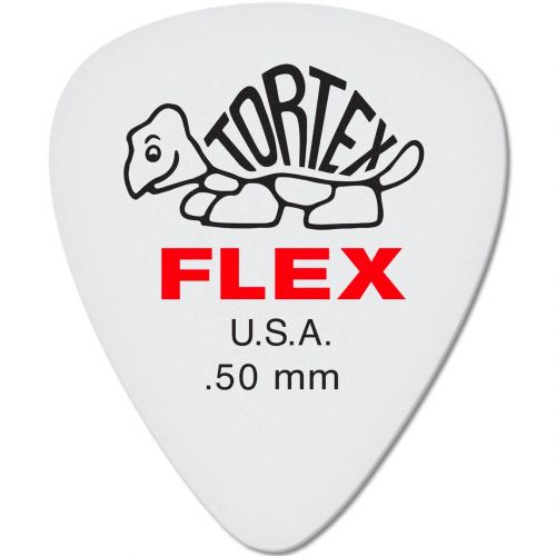Dunlop 36 Plettri Tortex Flex Standard 0.50mm