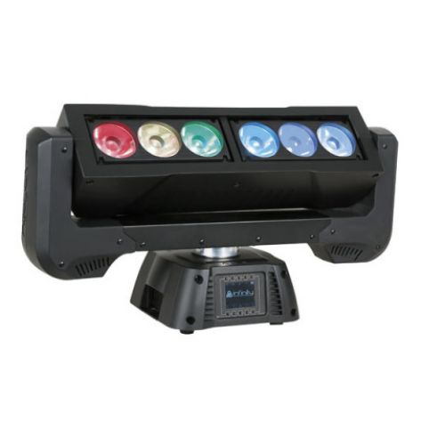 SHOWTEC INFINITY iFX-615 - Testa Mobile a Barra 6 LED 15W_front