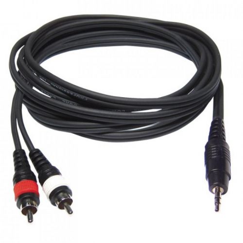 Audiophony CL-30/3 2 x 4 1 Male stereo Jack 3.5 / 2xMale RCA 3 m