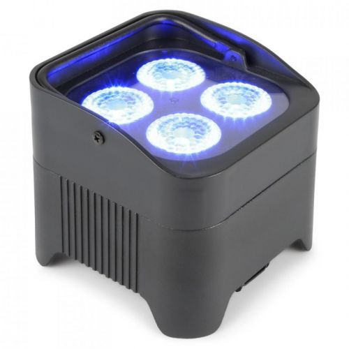 0 BeamZ BBP94 Battery Uplight Par 4x 10W