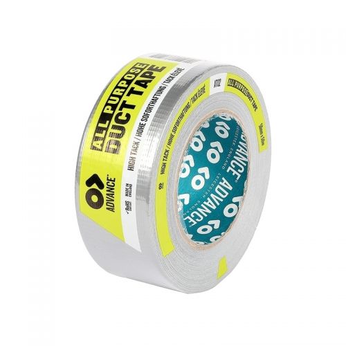 Advance Tapes 58066 S - Nastro Adesivo Duct argento 50 mm x 50 m