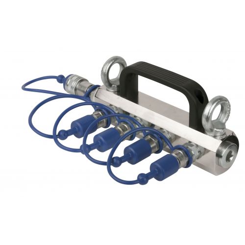 SHOWTEC CO2 3/8 Q-Lock 4-way distributor FX Hardware